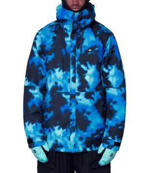 686 Foundation Insulated Snowboard Jacket Blue Slush Nebula 2024