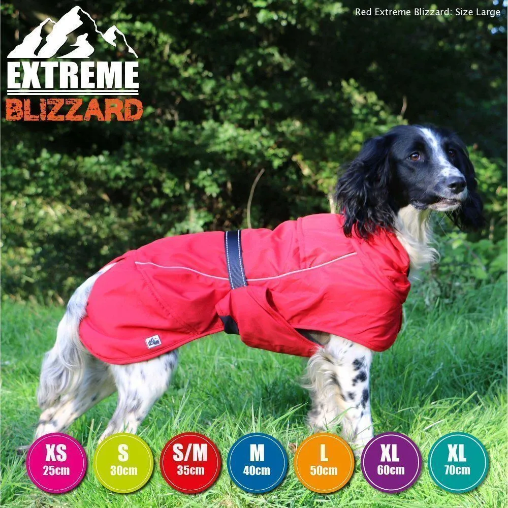 Ancol Extreme 60cm  Red Blizzard Dog Coat - X-Large