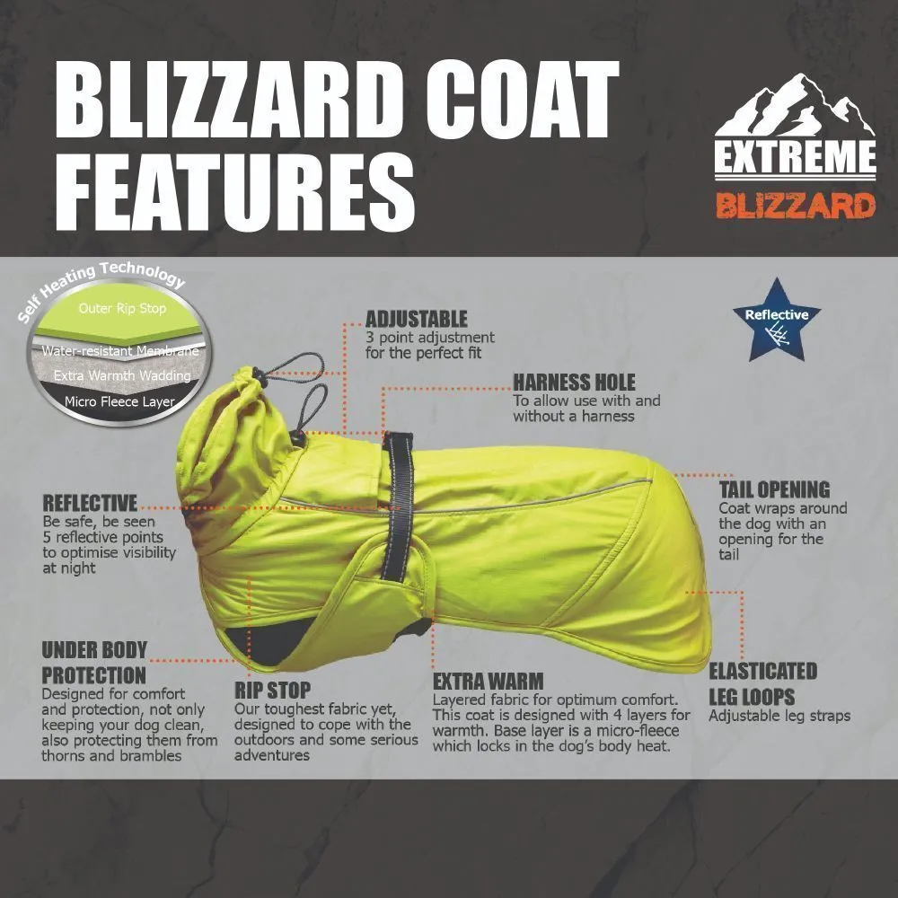 Ancol Extreme 60cm  Red Blizzard Dog Coat - X-Large