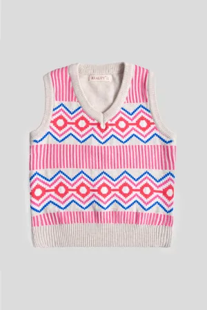 Argyle Printed Sweater