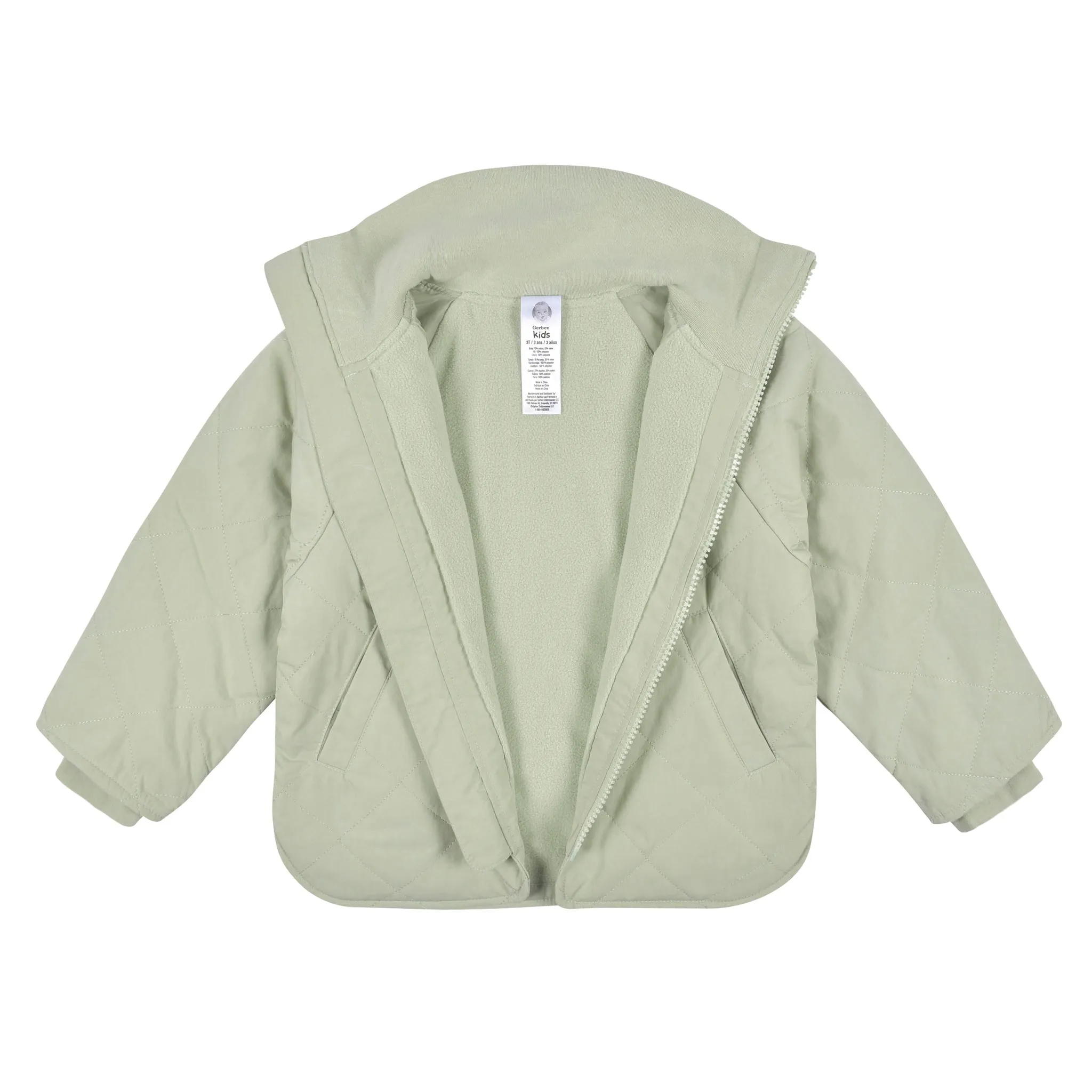 Baby & Toddler Girl 1-Piece Jacket in Green