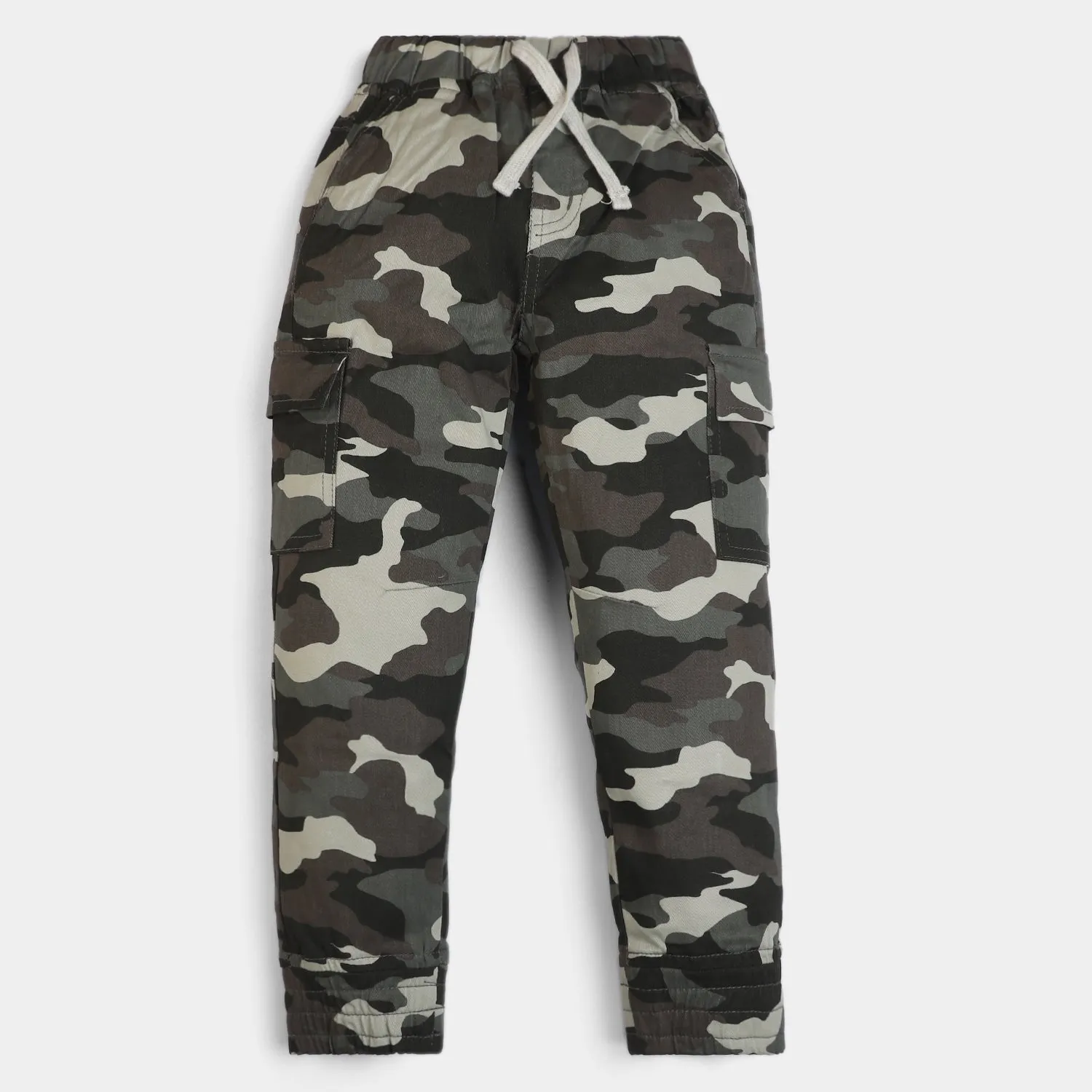 Boys Cotton Pant Camo