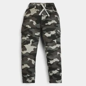 Boys Cotton Pant Camo