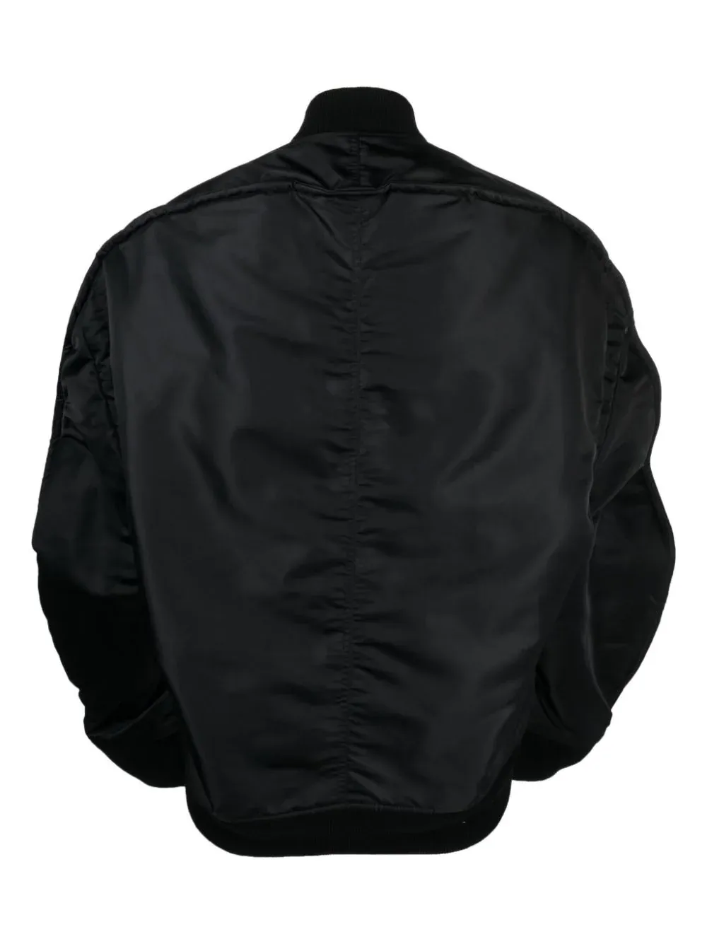 Circle Pattern Heavy Nylon Jacket