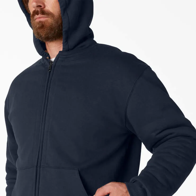 Dickies High Pile Fleece Lined Full Zip Hoodie- DARK NAVY