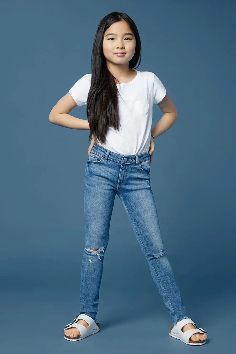 DL1961 Chloe Girls Jean - Gulfstream