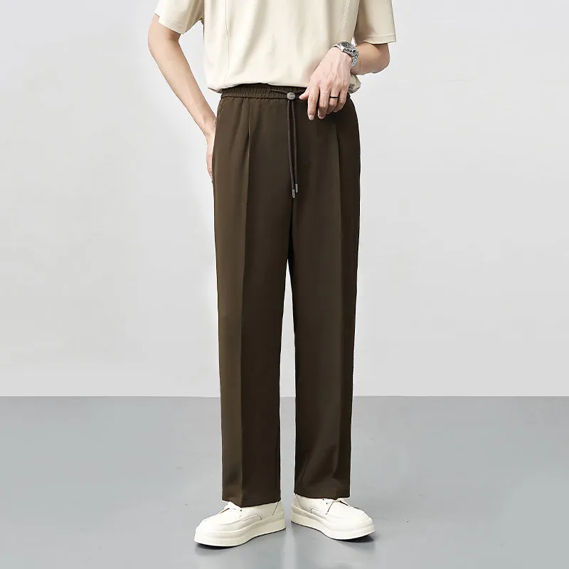 Drawstring Sweatpants Drape Loose Casual Pants