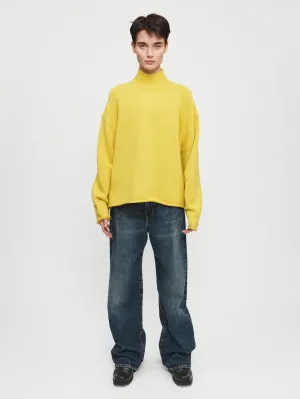 Everyday Mockneck in Yellow