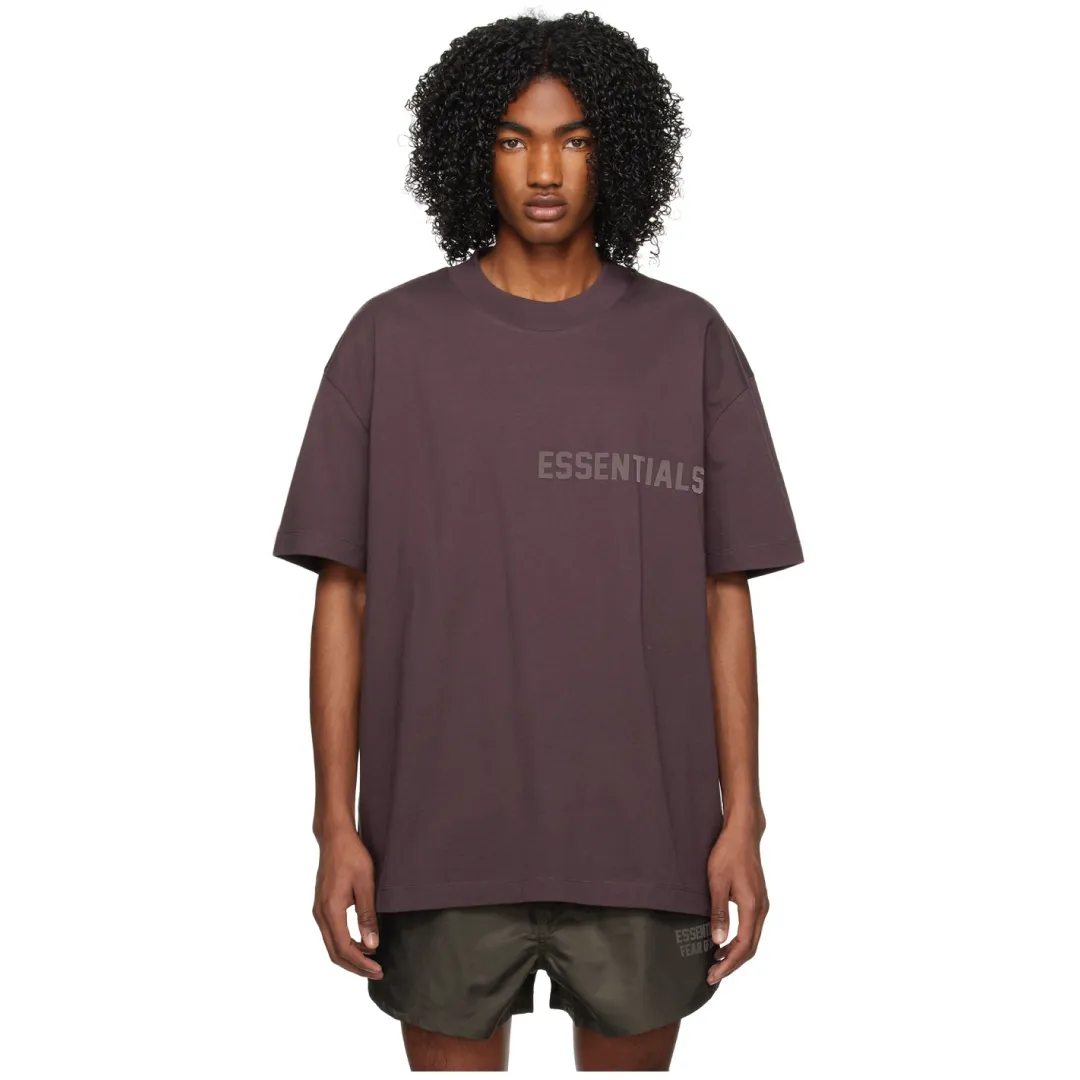 Fear of God Essentials T-Shirt SS23 'Plum'