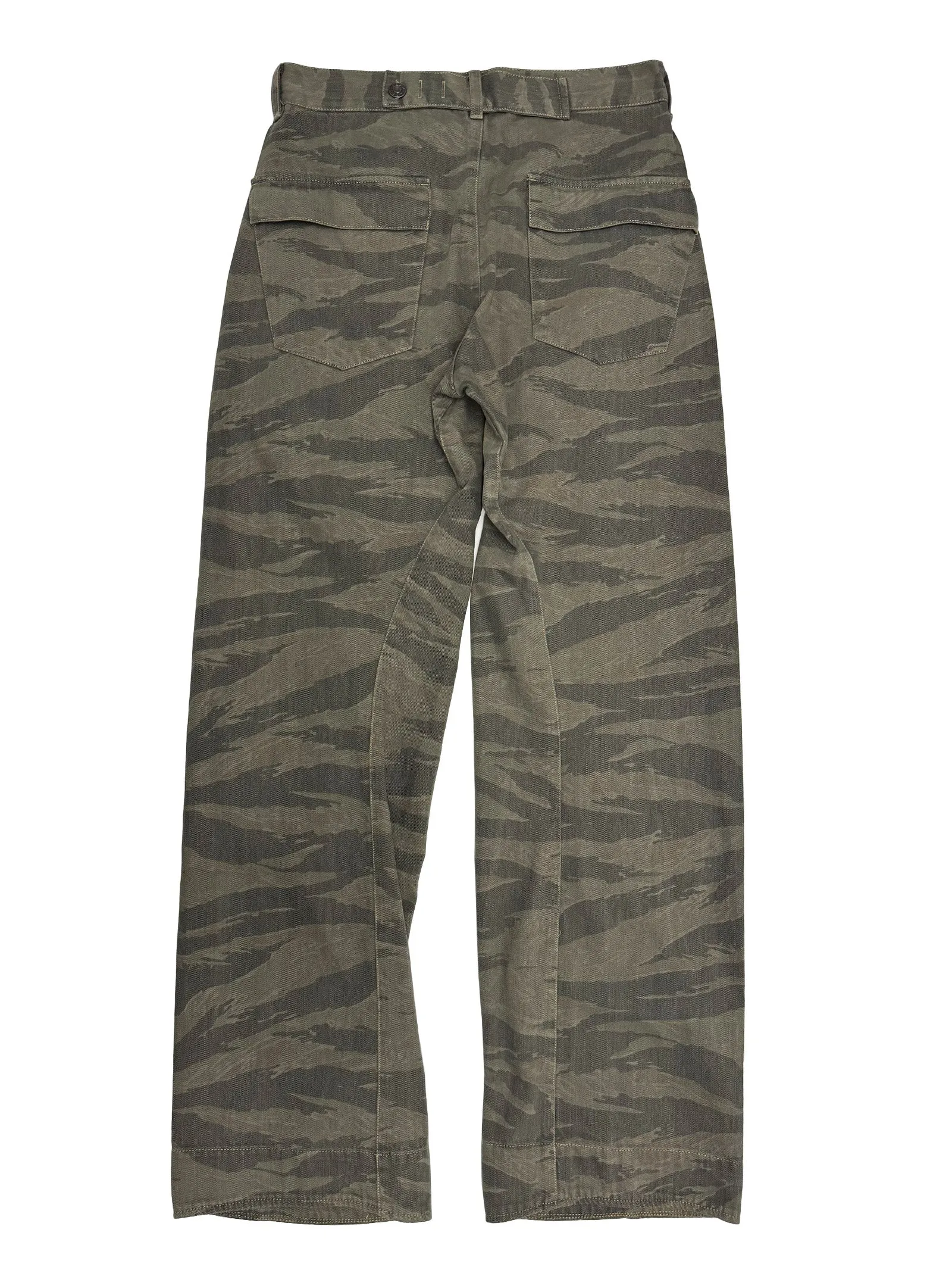 Full Twisted Seam Pant in Bark