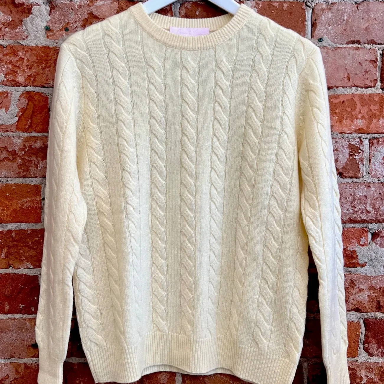 Grace & May Cashmere Cable Knit Sweaters