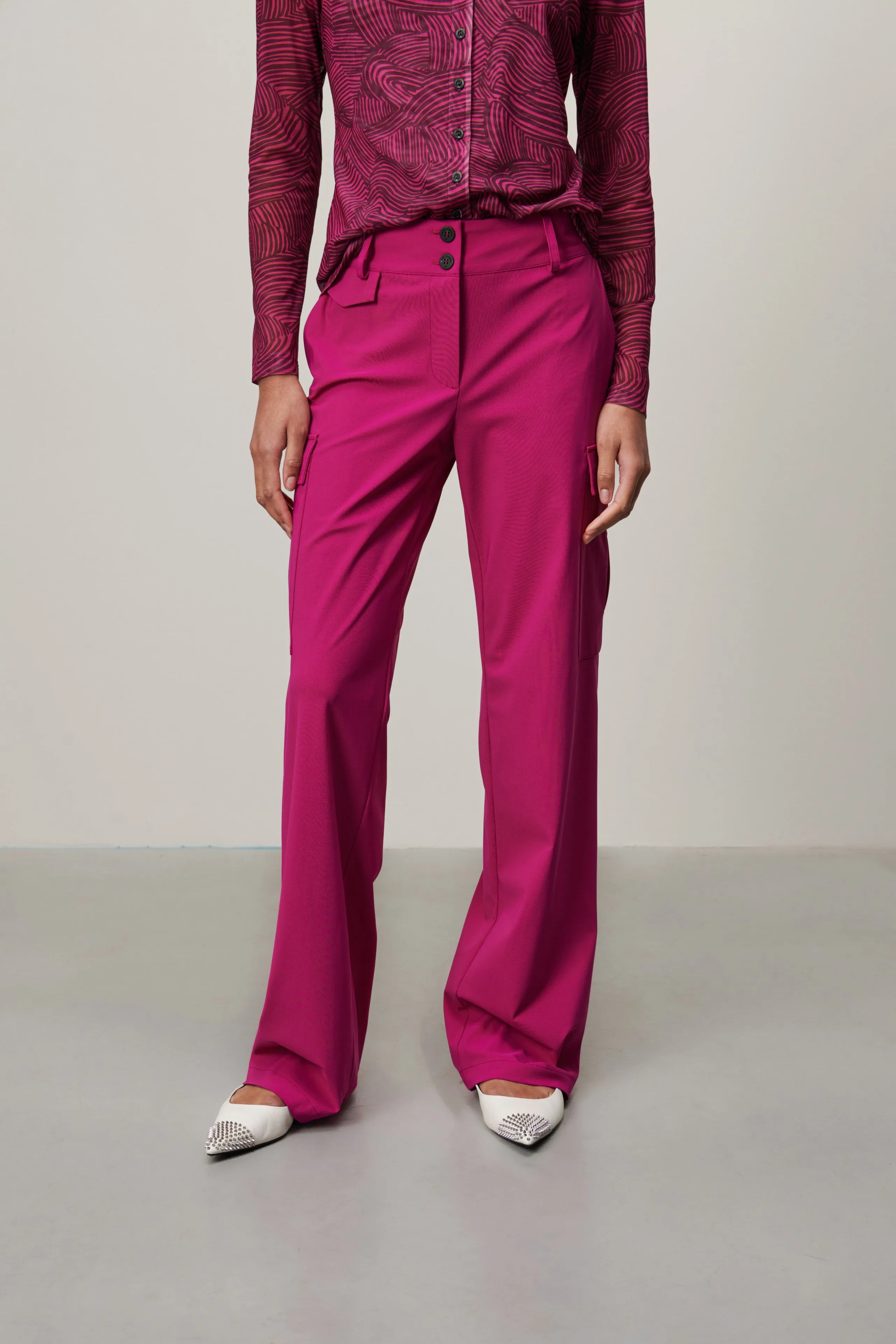 Leo Pants Technical Jersey | Fuxia