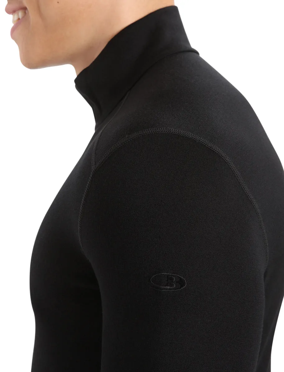 M 260 Tech LS Half Zip Black