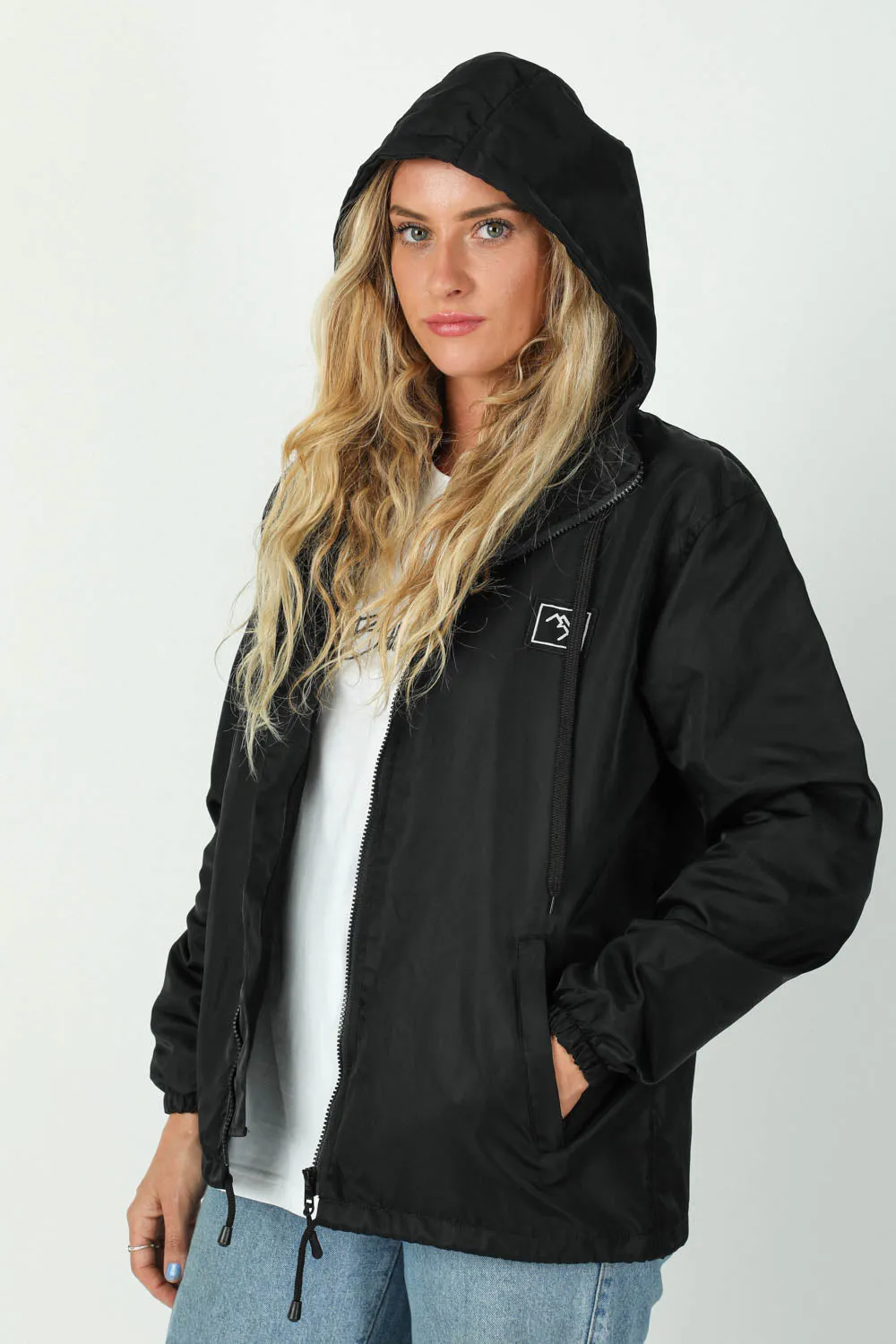 Mantra Hooded Jacket - Black