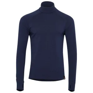 Mens 160 Merino Active Roll Neck (Navy)