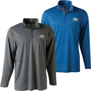 Men's Chevrolet Bowtie Cool & Dry Performance 1/4 Zip Jacket