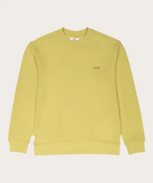 Mens Crew Neck Sweater - Avocado