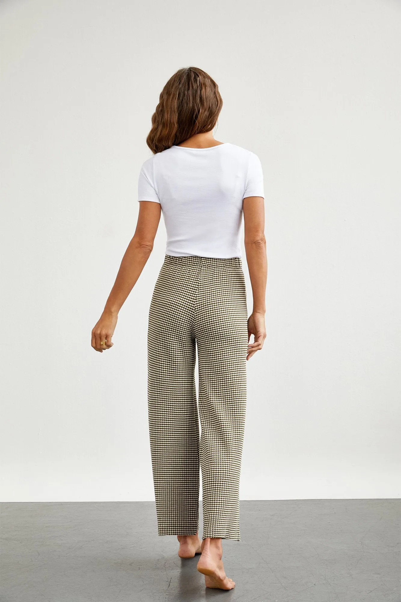 Olya Scallop Knit Pants