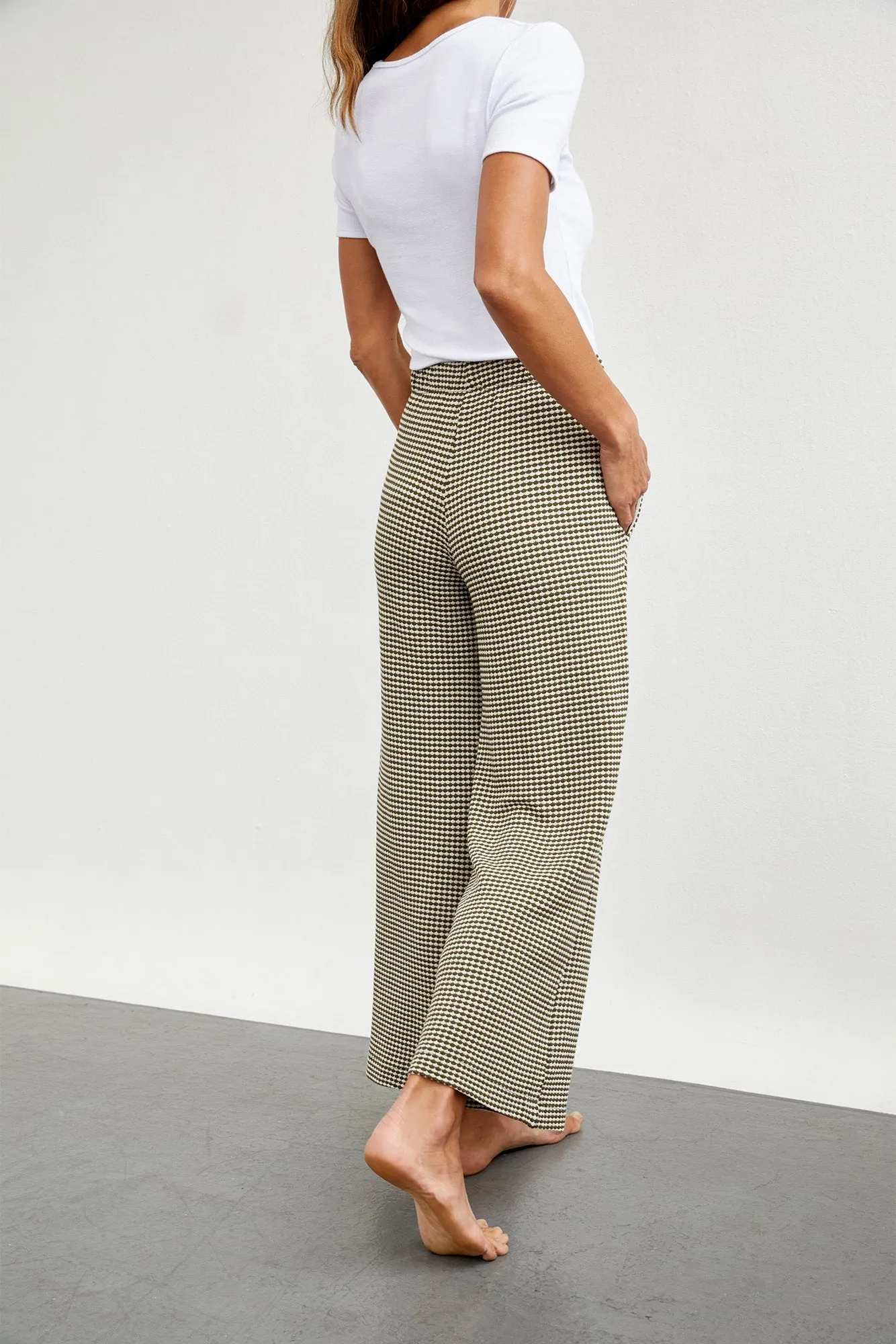 Olya Scallop Knit Pants