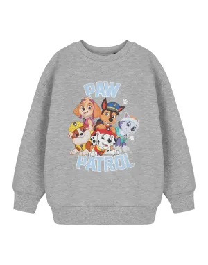 Paw Patrol College Kids Grey Sweatshirt