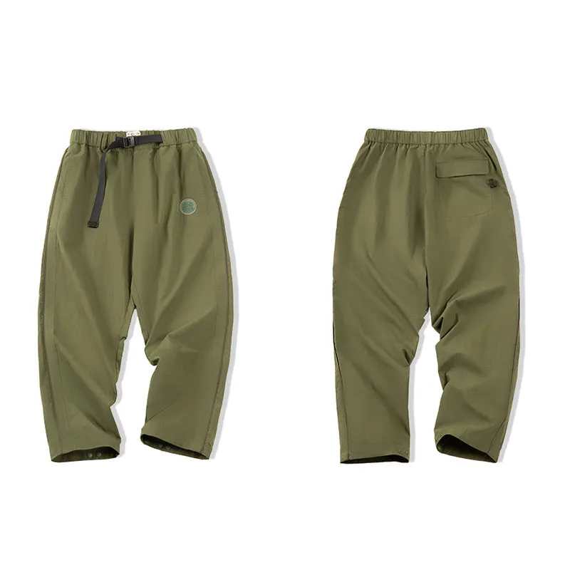 Retro Urban Techwear Camp Vibes Cargo Pants