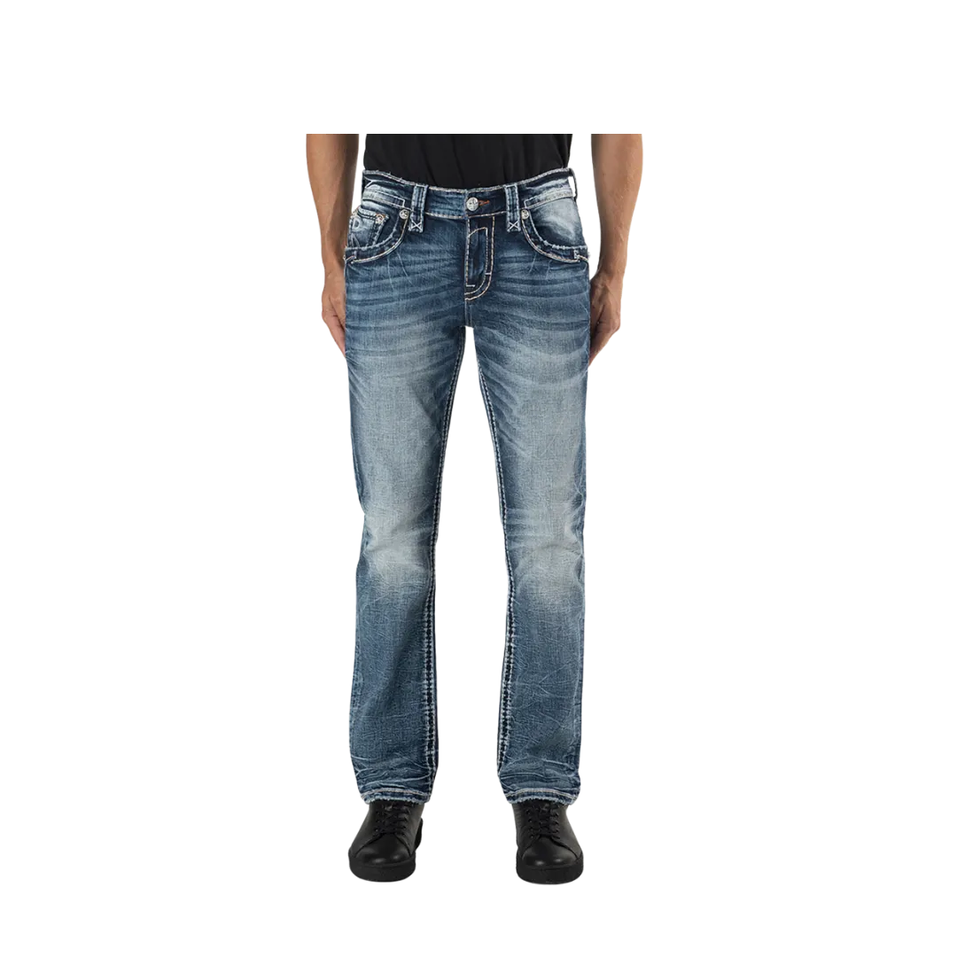 Rock Revival Men's Sylas Straight Jean