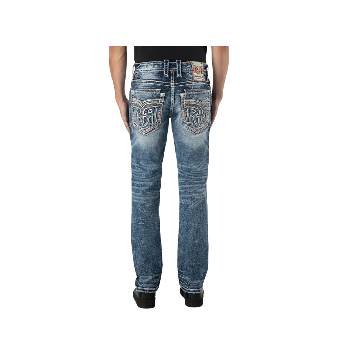 Rock Revival Men's Sylas Straight Jean