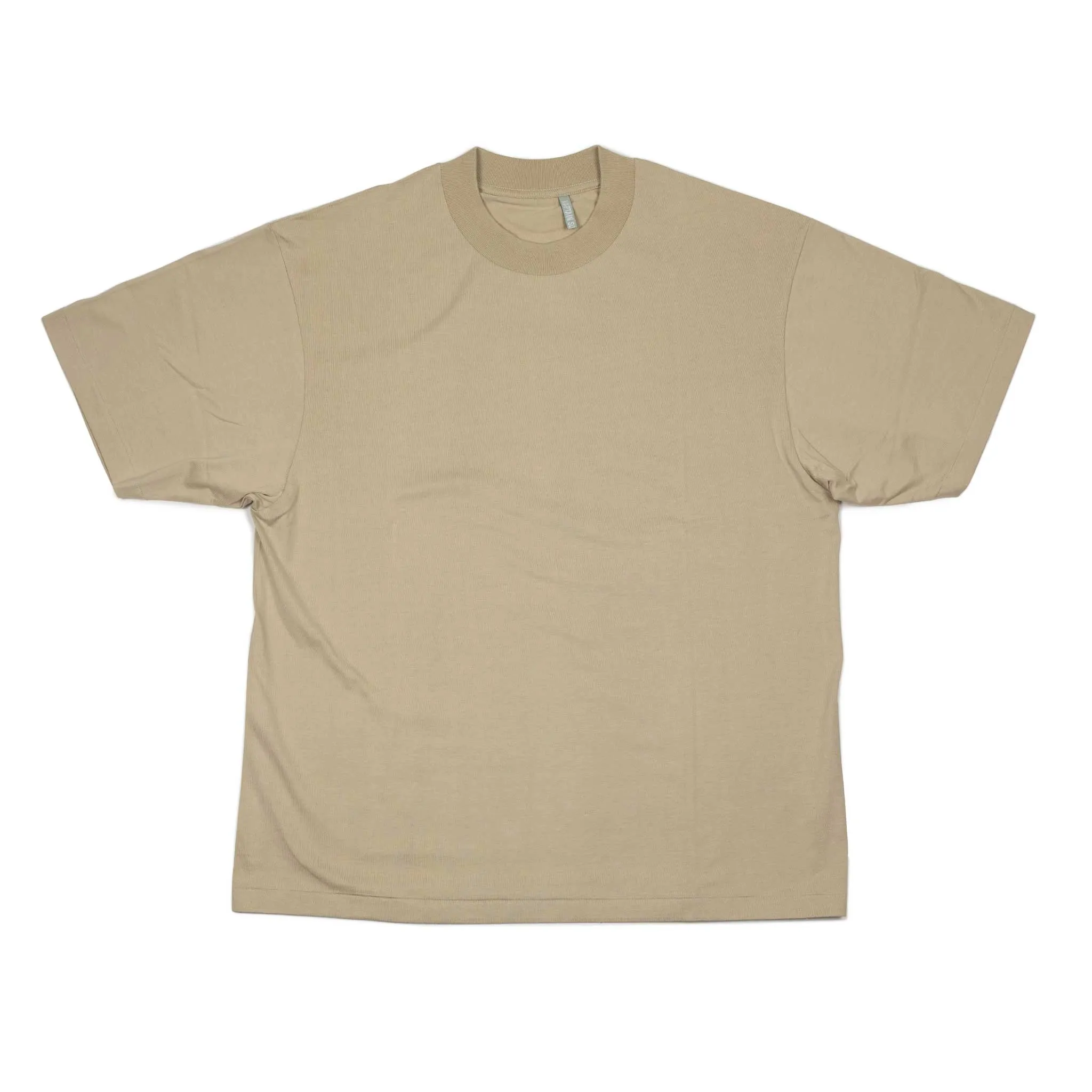 Suvin Supima tee light in beige cotton