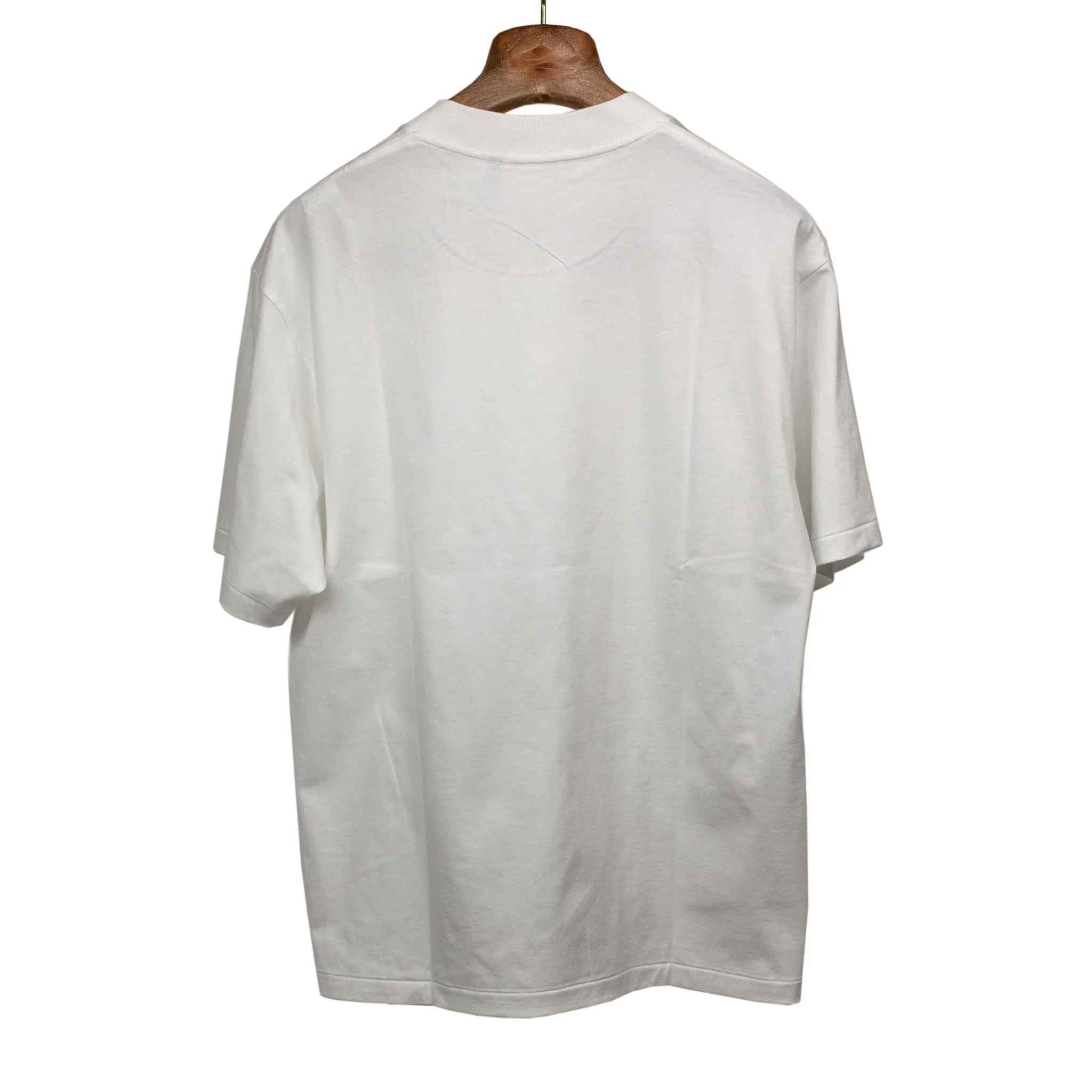 Suvin Supima tube tee in white cotton