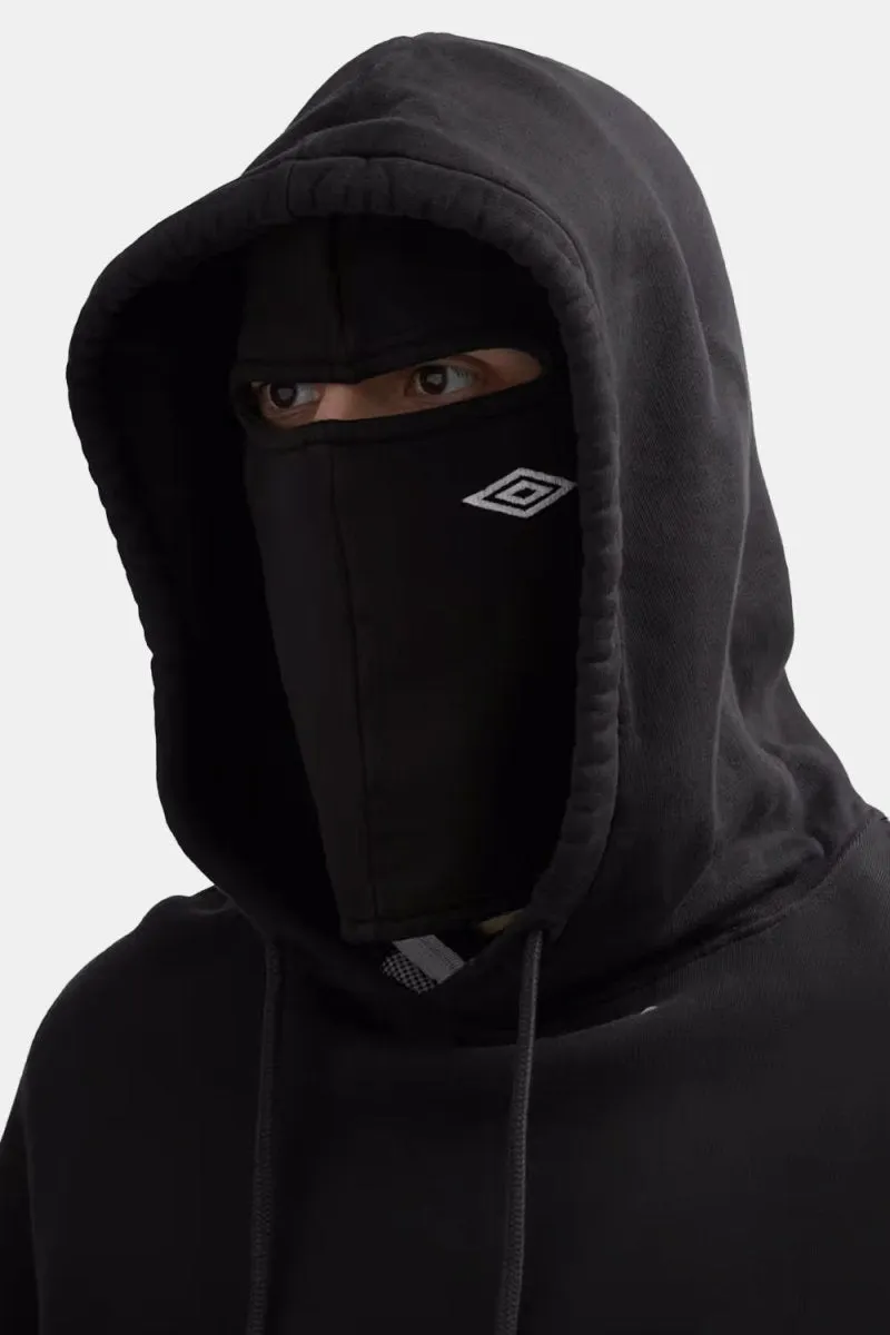 Umbro Logo Masked Hoodie (Black)