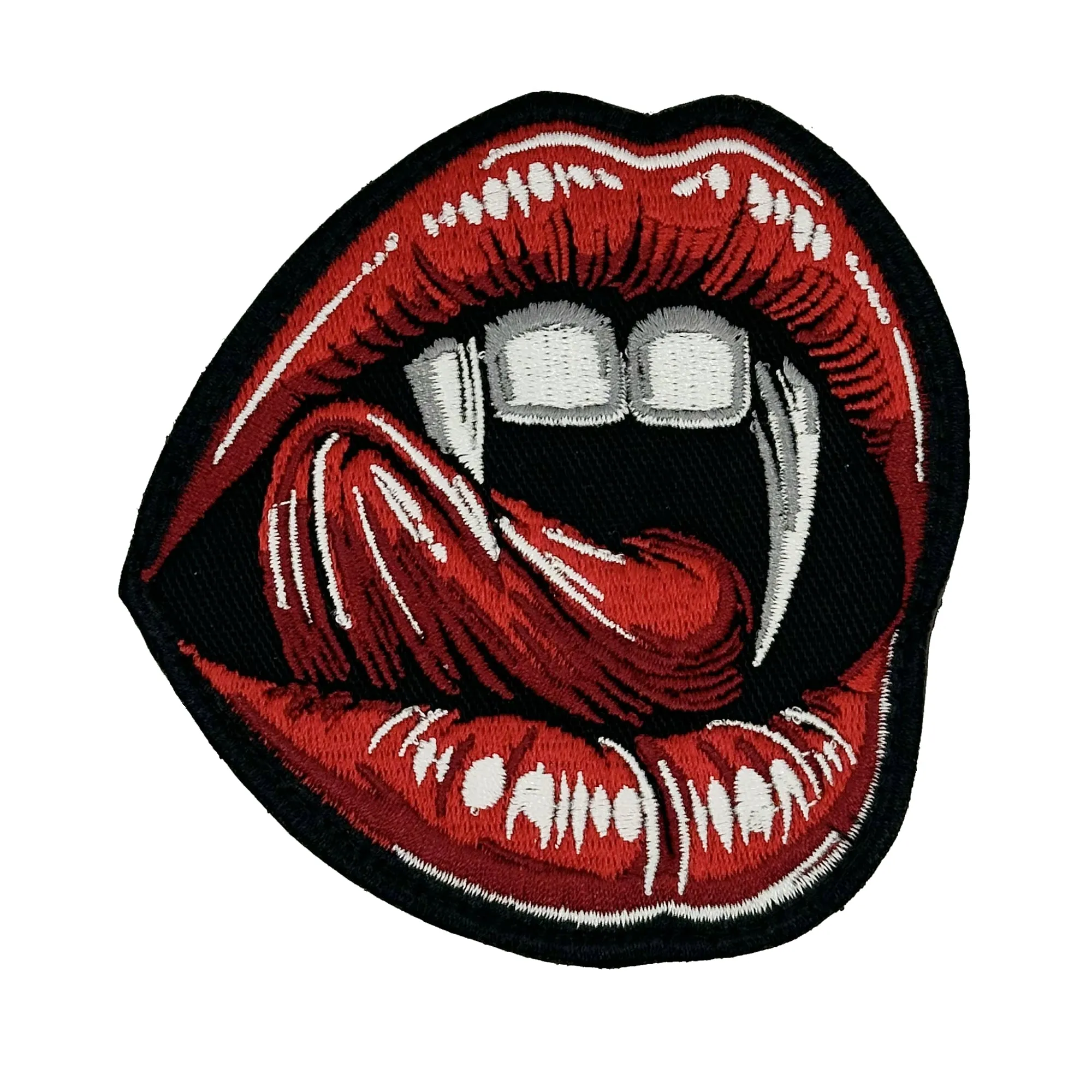 Vampirya - Vampire Lips - 3.5" Embroidered Patch