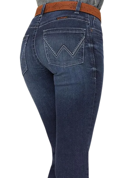 Wrangler Women's Ultimate Riding Willow Mid-rise Trouser In Claire Jean