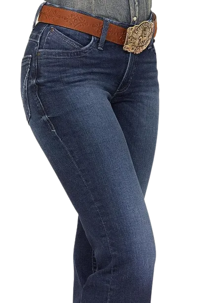 Wrangler Women's Ultimate Riding Willow Mid-rise Trouser In Claire Jean