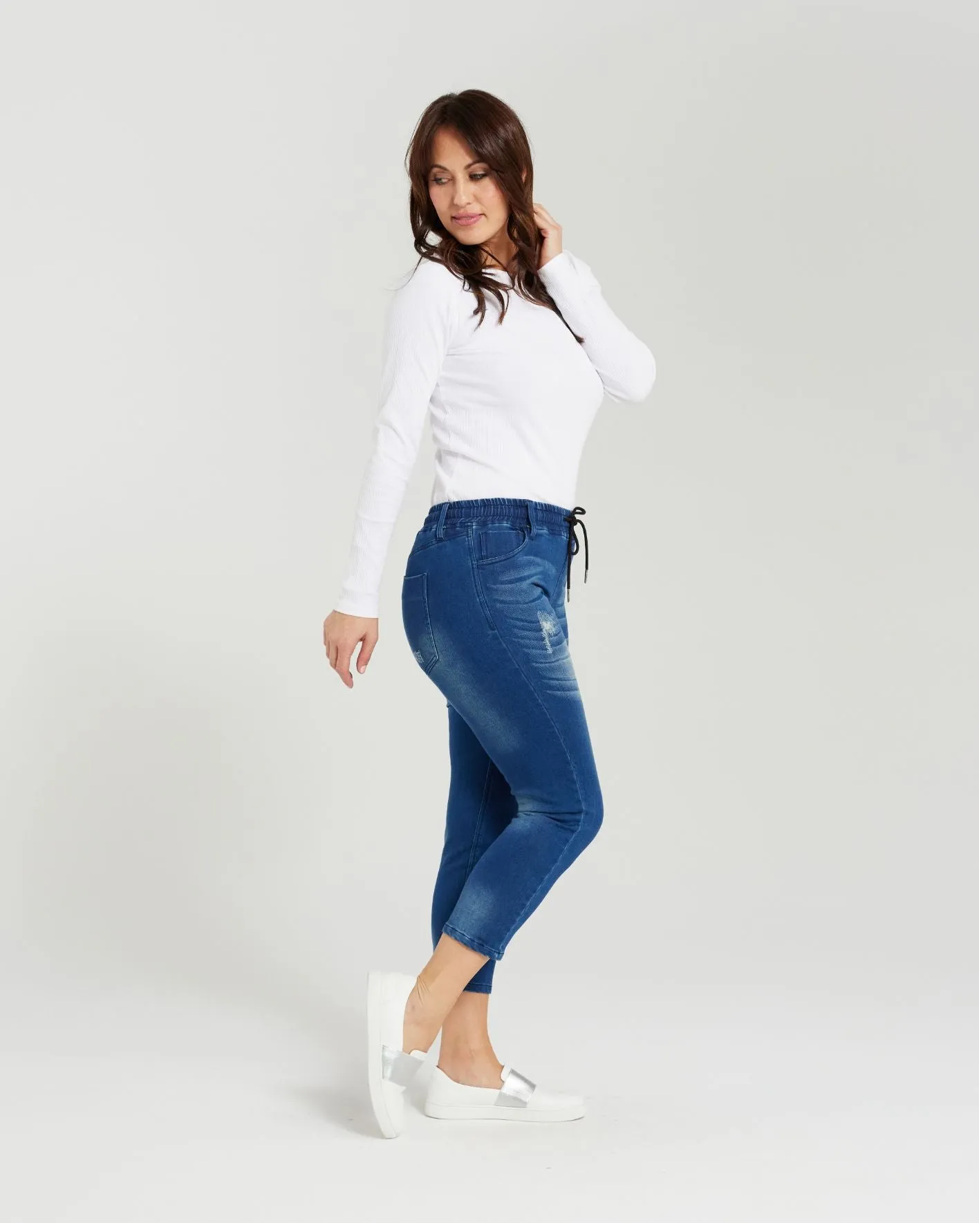 Zafina Frankie Pant - Denim