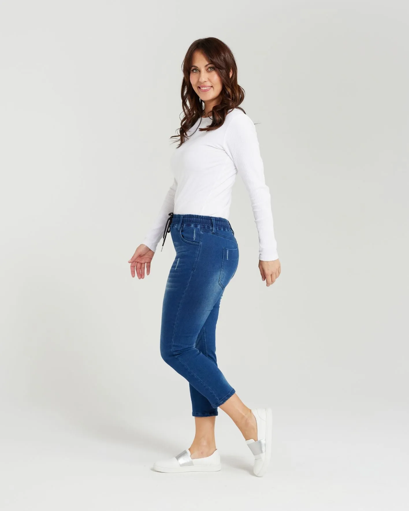 Zafina Frankie Pant - Denim